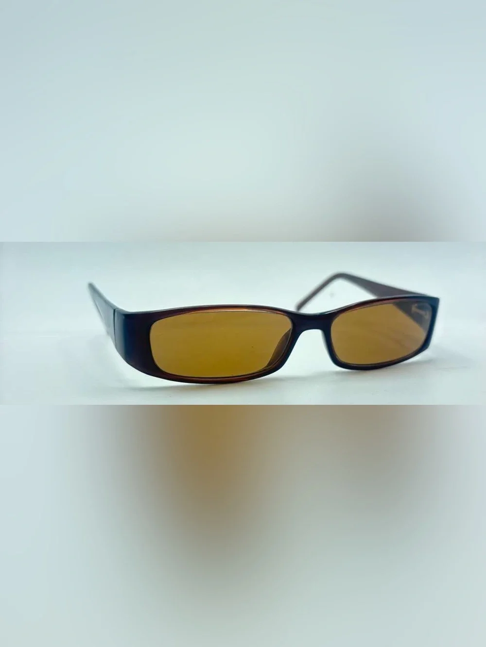 WP5030 Brown Oval Sunglasses Frames Only